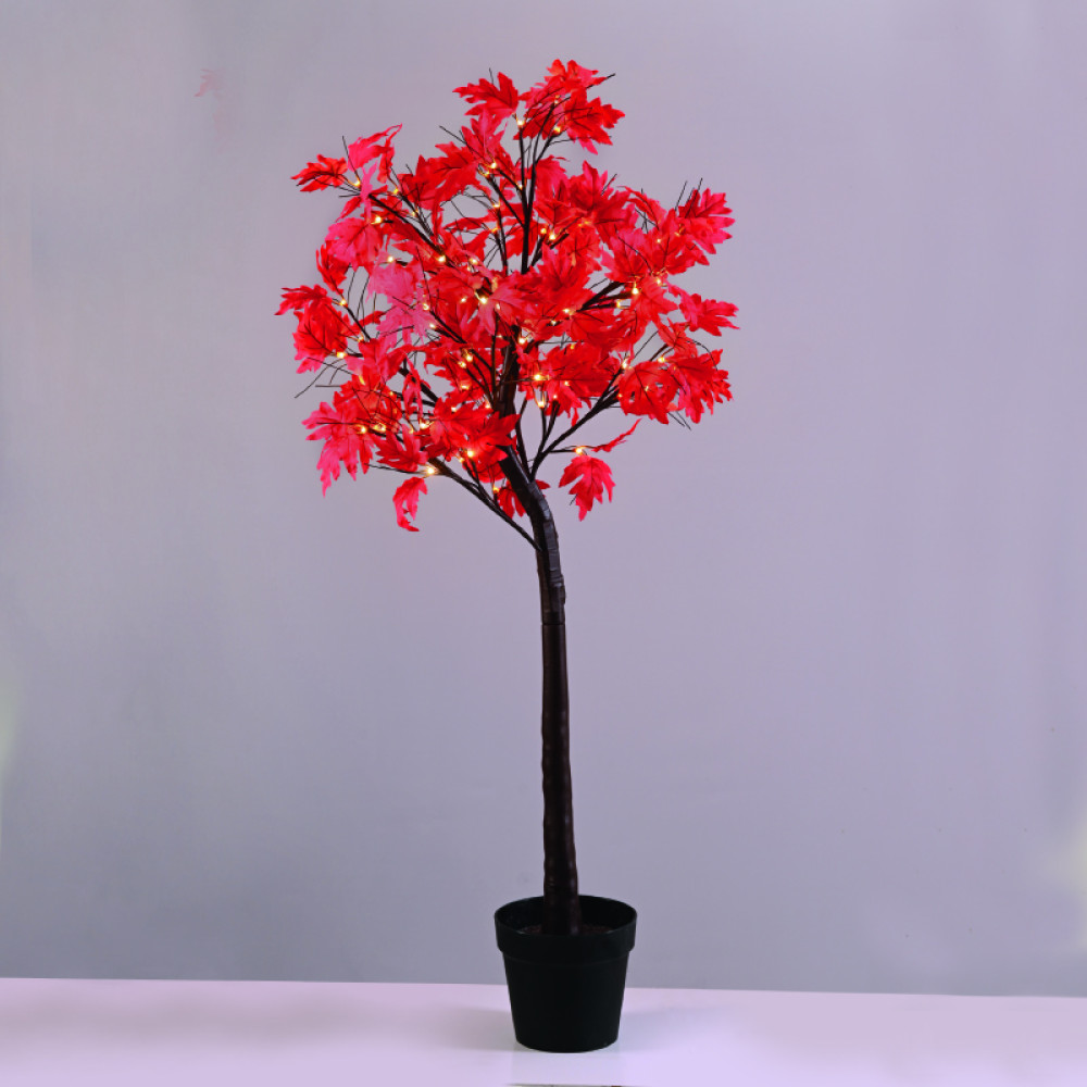 ^SUGAR MAPLE TREE 96 WW LED ΛΑΜΠ. ΑΝΤΑΠΤ:4,5V IP44 ΥΨΟΣ 180cm ΓΛΑΣΤΡΑ 5m ΚΑΛ ^  -X10961447